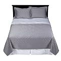 Fieldcrest® Luxury Coverlet Set - Silver