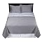 Fieldcrest® Luxury Coverlet Set - Silver