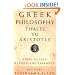 Greek Philosophy: Thales to Aristotle (Readings in the History of Philosophy)
