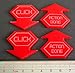Net Hacker Click Tokens, Red (4)