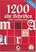 1200 alte Schriften