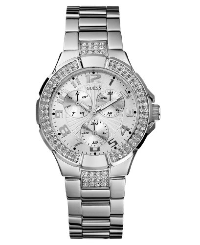51IV9kj4EVL GUESS Stainless Steel Bracelet Watch
