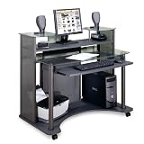 Curved Work Center (Charcoal) (46l x 28.25w x 39.25h)