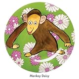 Emily Green Monkey Daisy Plate