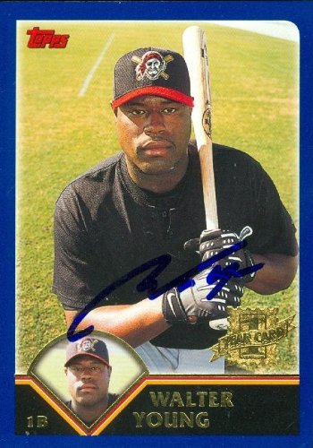 Buy Walter Young Autographed Hand Signed MLB Baseball Card Pittsburgh Pirates 2002 Topps 321B0055HGY1M Filter