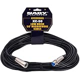 Nady XC-50 50 foot XLR Microphone Cable&nbsp;- Low noise shielded balanced cable with metal connectors for any mic or line level signal