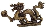 Fabulous Hong Tze Collection-Brass Color Hang Dragon (Medium)