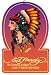Ed Hardy Merchandise - Indian Chief Girl Naomi Air Freshener - Sunset Scent