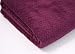 Deluxe Microfibre Large Soft Textured Throw 140x200cm Purple Image