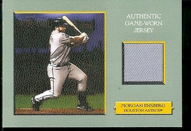 2006 Topps Turkey Red Morgan Ensberg Game Used Jersey Houston Astros Baseball Card - Mint Condition - Shipped In Protective ScrewDown Case!