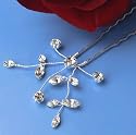 Swarovski Floral Vine Hair Pin