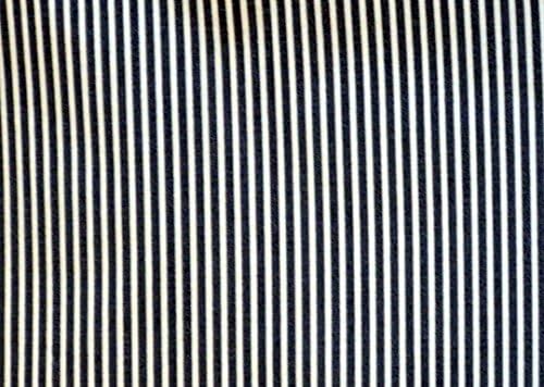 Blue and White Stripe Organic Cotton Sheet Set - Queen