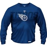 Reebok Tennessee Titans Sideline Audible Heathered Long Sleeve Speedwick XX Large