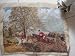 Gorgeous Completed Wool Needlepoint Canvas-Hunting