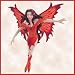 Fire Fairy Diva based on Amy Brown Faery Art Work