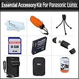 8GB Accessory Bundle Kit For Panasonic Lumix DMC-TS3, DMC-TS2 Waterproof Di ....