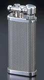 Corona Classico Chrome Engine-Turned Barley Cigarette Lighter