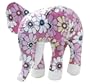 Color Zoo Ellis the Elephant Stuffed Animal in Pink Dreams