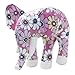 Color Zoo Ellis the Elephant Stuffed Animal in Pink Dreams