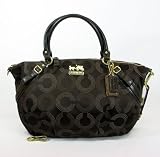 NEW AUTHENTIC COACH LARGE MADISON DOTTED OP ART SIGNATURE SOPHIA (Brown/Mahogany 51IVdLM7KBL. SL160 NEW AUTHENTIC COACH MADISON METALLIC LEATHER SOPHIA CONVERTIBLE SATCHEL (Gunmetal/Silver)