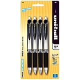 uni-ball Impact RT Retractable Gel Pens, 4 Blue Ink Pens(66903PP)