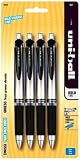 Uni-Ball Impact RT Retractable Roller Ball Blue Gel Pen 4 Pack (66903PP)