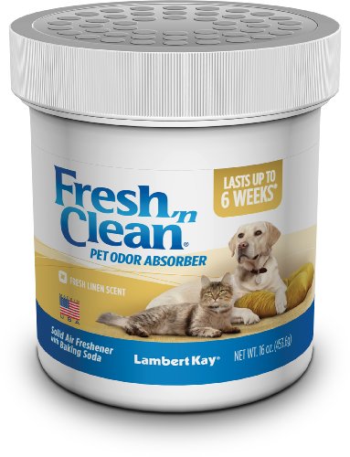 Lambert Kay Fresh 'N Clean Pet Odor Absorber, Fresh Linen Scent, 16-Ounce