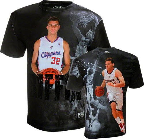 Blake Griffin Los Angeles Clippers Hi-Def Sublimated Dye Photo T-Shirt