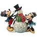 Disney ''Building a Snowman'' Minnie and Mickey Mouse Figurine by Jim Shore