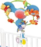 Joy Toy 900320 - Winnie the Pooh Fernsteuerbares Mobile 50 x 13 x 35 cm - mit tanzenden Figuren, mit Soft Licht, Recorder f&uuml;r Mutterstimme, 10-Minuten Musik, Lautst&auml;rkenregler, alles durch Fernsteuerung