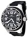 Adee Kaye #AK2230-M Men's Oversized Rubber Strap 100M Sports Watch