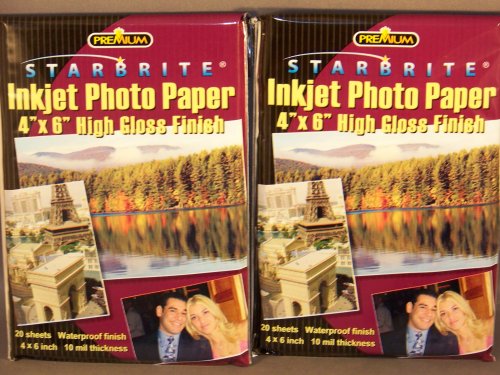 StarBrite Inkjet Photo Paper 4