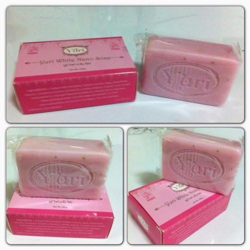 (1dozen) 100g. Whitening Body Soap By Yuri White Nano Soap, Skin Whitening Lightening