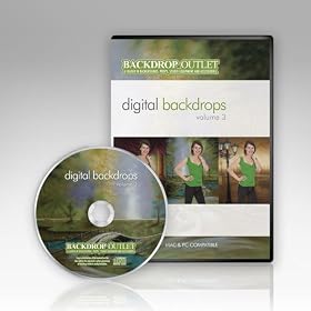 Digital Backdrops Cd By Backdrop Outlet Volume 3 Mac & Windows