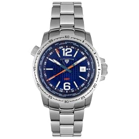 Swiss Legend Men's GMT World Timer Stainless Steel Watch #900113-33