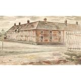 The Almshouses, Newcastle-under-Lyme, by Michael Rothenstein (Print On Demand)