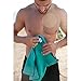 YOGA RAT SportLite Sport Towel: 100% Microfiber, Ultra-Light, Fast Drying with Hang Loop. Absorbs as Much Water as Terry, but Packs Super-Small. Great for Home or Outdoor. Many uses (28