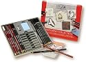 Large Drawing Set Includes a Complete Range For Any Type Of Drawing Style