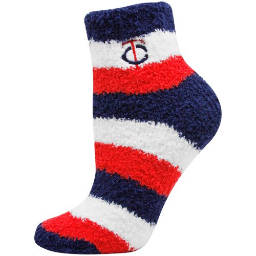 Minnesota Twins Women's Pro Stripe Sleep Soft Socks