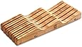 Cook N Home Bamboo Knife Storage In-Drawer Block