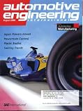 Automotive Engineering International August 2006 Formula One Racing Cover, Toyota, The Honda Way, Big Changes for Powertrain Control