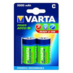 Varta Power Accu NiMH Akku C Baby 3000 mAh 2er Pack