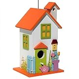 TRAUMHAFTES COTTAGE-VOGELHAUS NISTKASTEN AUS HOLZ