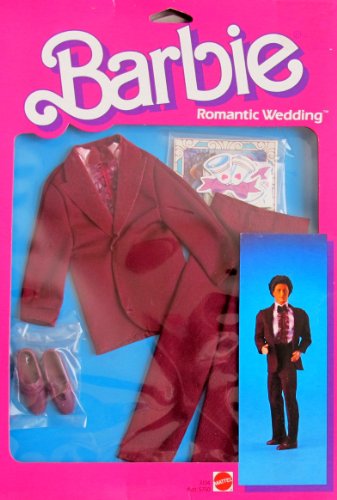 Barbie KEN ROMANTIC WEDDING FASHIONS & Accessories (1986 Mattel Hawthorne)