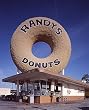 A Delight in Inglewood, California - Randy's Donuts - Charming Photographic Print by Carol M. Highsmith