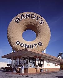 A Delight in Inglewood, California - Randy's Donuts - Charming Photographic Print by Carol M. Highsmith