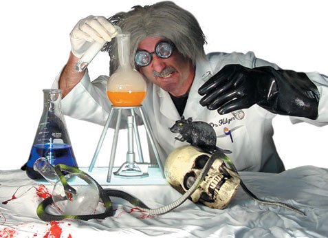Mad Lab Kit Halloween Horror Decorations.