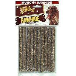Canine Gourmet Premium Rawhide Munchy Chew Sticks