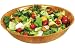 Woven Wooden Salad Bowl