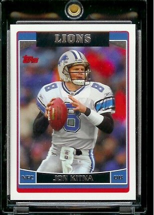 2006 Topps # 86 Jon Kitna - Detroit Lions - NFL Football Cards